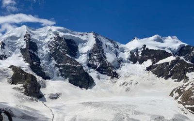 IL PIZ BERNINA DAL RIFUGIO DIAVOLEZZA